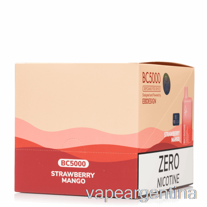 Bc5000 0% Cero Nicotina Desechable (paquete De 10) Vape Descartable